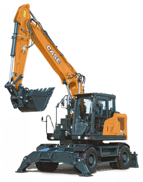 CASE CONSTRUCTION EQUIPMENT TO LAUNCH WHEELED EXCAVATOR RANGE